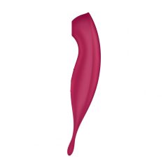   Satisfyer Twirling Pro - nabíjecí smart vibrátor na klitoris 2 v 1 (červený)