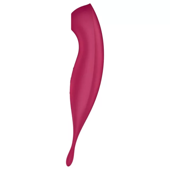 / Satisfyer Twirling Pro - aplikací řízený vibrátor na klitoris (červený)