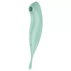   Satisfyer Twirling Pro - vibrátor na klitoris ovládaný aplikací (máta)