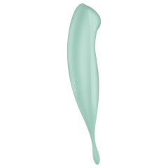   Satisfyer Twirling Pro – chytrý 2v1 klitorální vibrátor (máta)
