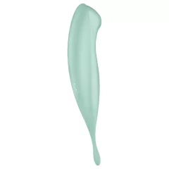   Satisfyer Twirling Pro - vibrátor na klitoris ovládaný aplikací (máta)
