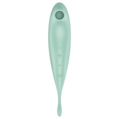   Satisfyer Twirling Pro – chytrý 2v1 klitorální vibrátor (máta)