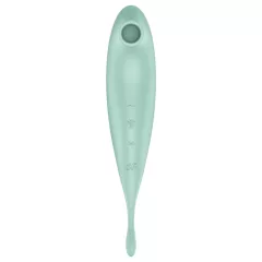   Satisfyer Twirling Pro - vibrátor na klitoris ovládaný aplikací (máta)