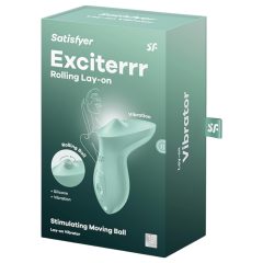   Satisfyer Exciterrr - rotační perličkový vibrátor na klitoris (zelený)