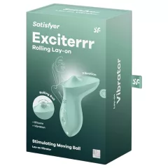   Satisfyer Exciterrr - rotační perlový vibrační stimulátor klitorisu (zelený)