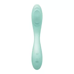   Satisfyer Rrrolling - vibrátor na G‑bod s pohyblivou kuličkou (máta)