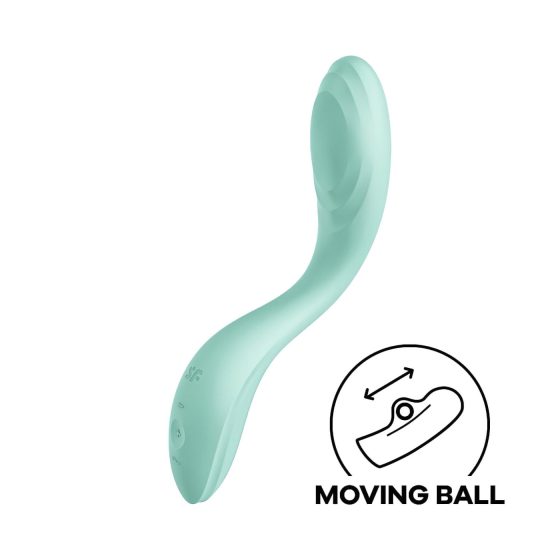Satisfyer Rrrolling - G-bodové vibrátor s pohyblivými kuličkami (mentol)