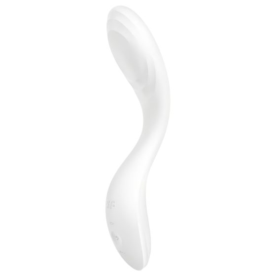 Satisfyer Rrrolling - pohyblivý kuličkový G-bod vibrátor (bílý)