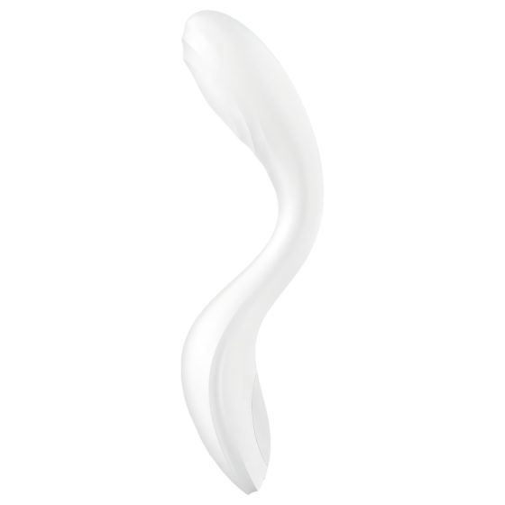 Satisfyer Rrrolling - pohyblivý kuličkový G-bod vibrátor (bílý)