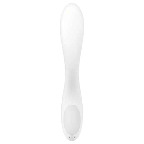 Satisfyer Rrrolling - pohyblivý kuličkový G-bod vibrátor (bílý)