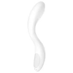   Satisfyer Rrrolling - vibrační G-bodový stimulátor s pohyblivými kuličkami (bílý)