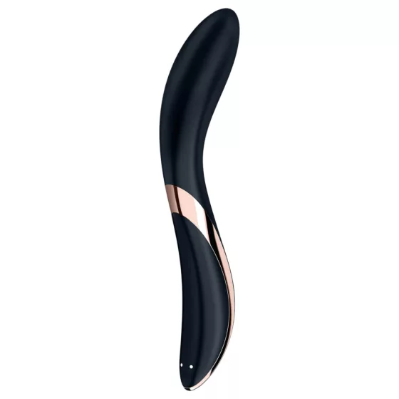 Satisfyer Rrrolling - vibrátor na G-bod s pohyblivými kuličkami - černý