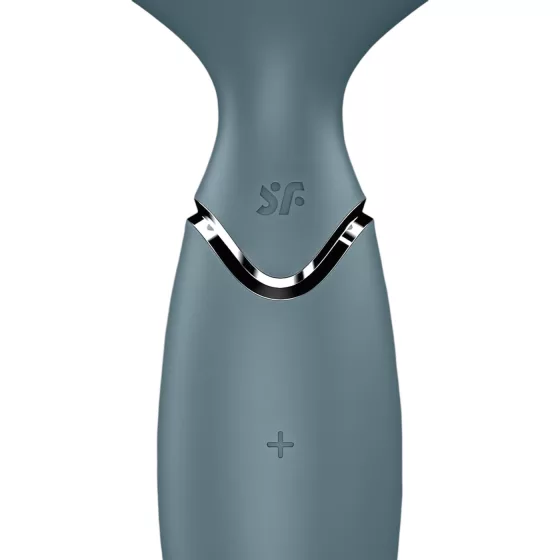 Satisfyer Mini Wand-er - masážní vibrátor (šedý)