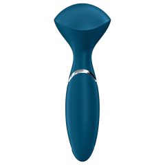   Satisfyer Mini Wand-er - vodotěsný masážní vibrátor (modrý)