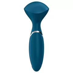  Satisfyer Mini Wand-er - vodotěsný masážní vibrátor (modrý)