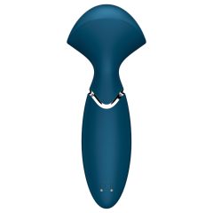   Satisfyer Mini Wand-er - vodotěsný masážní vibrátor (modrý)