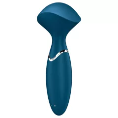   Satisfyer Mini Wand-er - vodotěsný masážní vibrátor (modrý)
