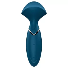   Satisfyer Mini Wand-er - vodotěsný masážní vibrátor (modrý)
