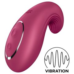   Satisfyer Dipping Delight - vibrační stimulátor klitorisu - akumulátor - červený