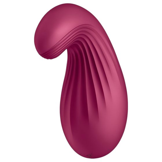 Satisfyer Dipping Delight - akumulátorový klitorální vibrátor (červený)
