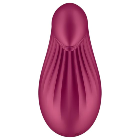 Satisfyer Dipping Delight - akumulátorový klitorální vibrátor (červený)