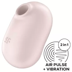   Satisfyer Pro To Go 2 - stimulátor klitorisu s tlakovými vlnami (béžový)