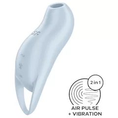   Satisfyer Pocket Pro 1 - stimulátor klitorisu s tlakovými vlnami (modrý)