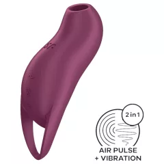   Satisfyer Pocket Pro 1 - akumulátorový, tlakové vlny vytvářející stimulátor klitorisu (fialový)