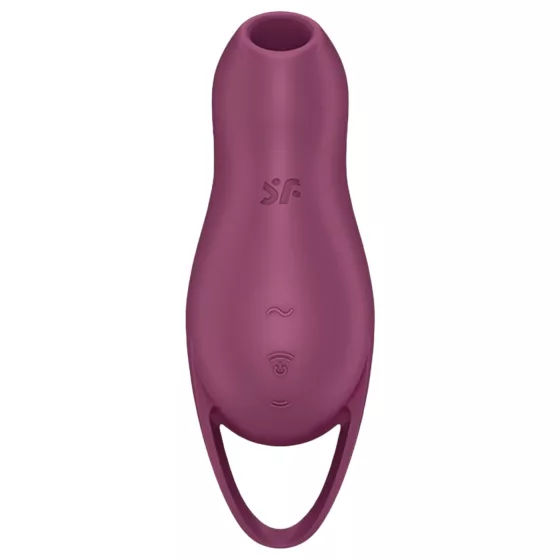Satisfyer Pocket Pro 1 - akumulátorový, tlakové vlny vytvářející stimulátor klitorisu (fialový)