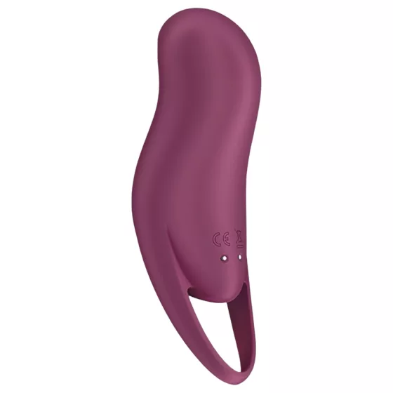 Satisfyer Pocket Pro 1 - akumulátorový, tlakové vlny vytvářející stimulátor klitorisu (fialový)