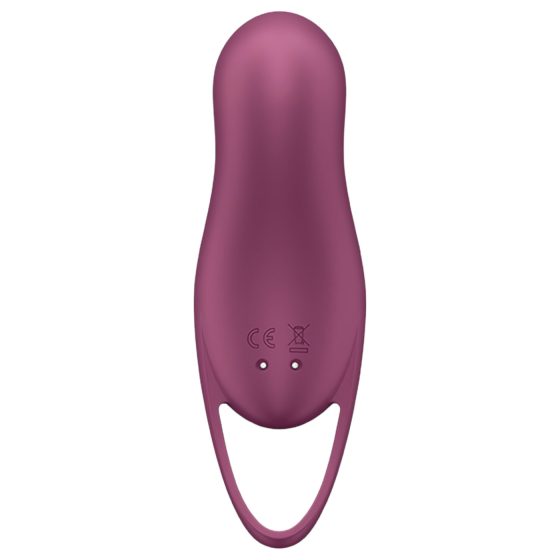 Satisfyer Pocket Pro 1 - akumulátorový, vzduchový stimulátor klitorisu (fialový)