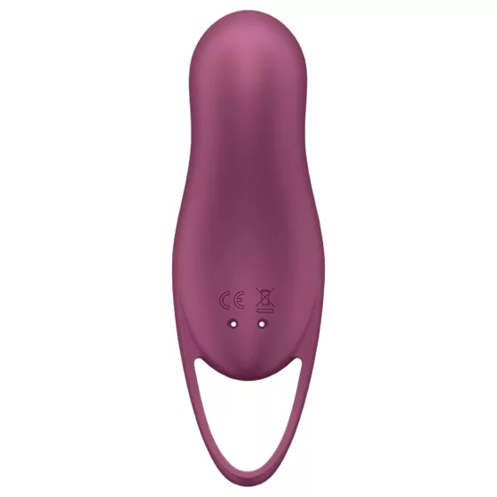 Satisfyer Pocket Pro 1 - akumulátorový, tlakové vlny vytvářející stimulátor klitorisu (fialový)