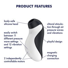   / Satisfyer Orca - vodotěsný stimulátor klitorisu s tlakovanými vlnami