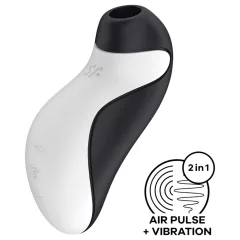   Satisfyer Orca - vodotěsný stimulátor klitorisu s tlakovými vlnami (černo-bílý)
