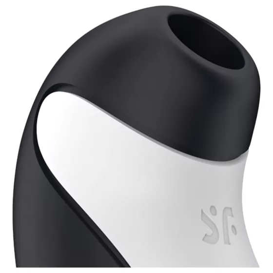 Satisfyer Orca - vodotěsný stimulátor klitorisu s tlakovými vlnami (černo-bílý)