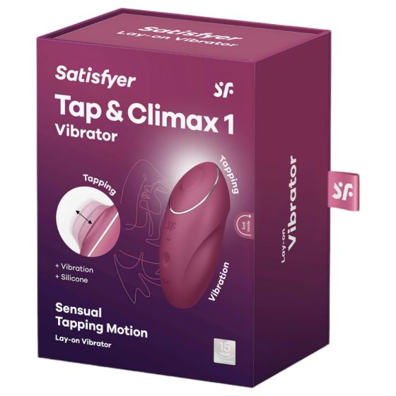 Satisfyer - vibrátor a stimulátor klitorisu 2v1 - červený