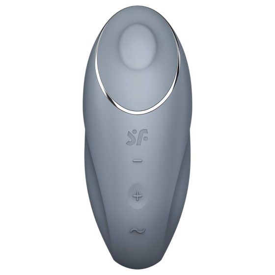 Satisfyer Tap & Climax 1 - 2v1 stimulátor klitorisu (šedý)