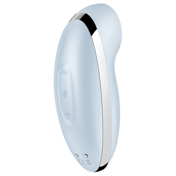 Satisfyer Tap & Climax 2 - 2v1 stimulátor a vibrátor na klitoris (modrá)