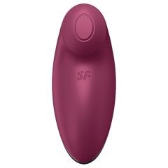  Satisfyer Tap & Climax 2 - vibrátor a dráždidlo klitorisu 2v1 - červený