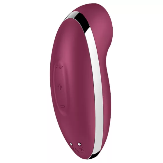/ Satisfyer Tap & Climax 2 - 2v1 stimulátor klitorisu a vibrátor (červený)