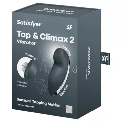 Satisfyer - vibrátor na klitoris 2v1 - šedý