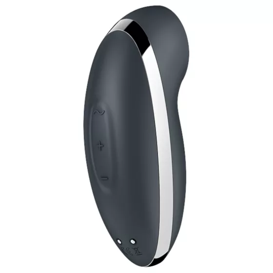 Satisfyer - vibrátor na klitoris 2v1 - šedý