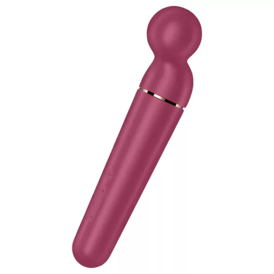 Satisfyer Planet Wand-er - masážní vibrátor (červený)