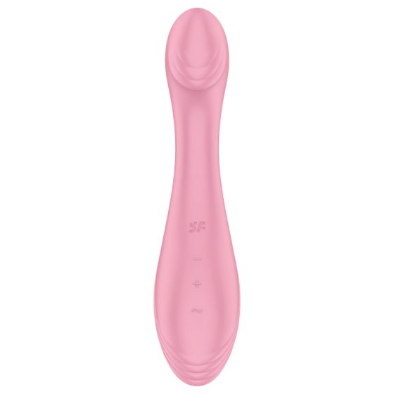 Satisfyer G-Force - nabíjecí, vodotěsný vibrátor na bod G (růžový)