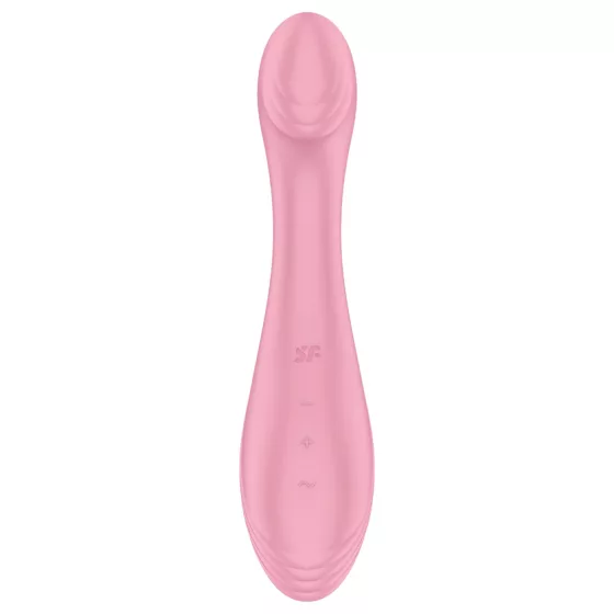 Satisfyer G-Force - vibrátor na bod G - dobíjecí, vodotěsný, růžový