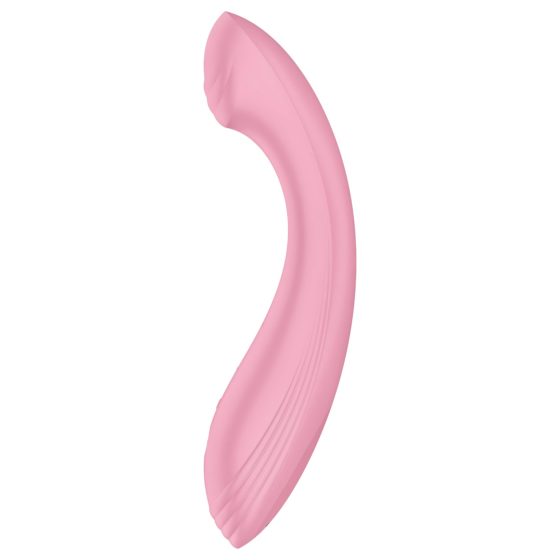 Satisfyer G-Force - nabíjecí, vodotěsný vibrátor na bod G (růžový)
