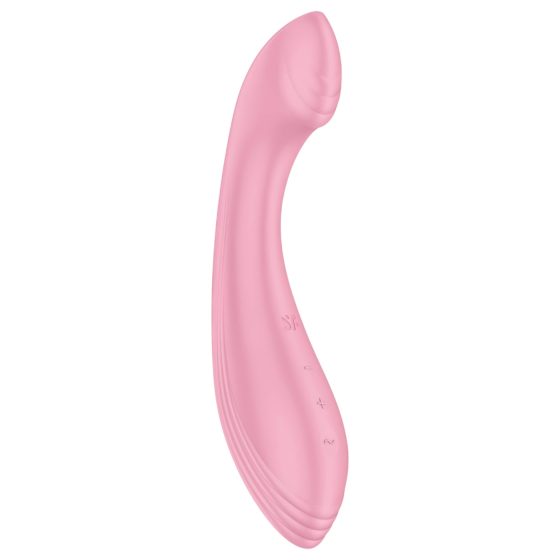 Satisfyer G-Force - nabíjecí, vodotěsný vibrátor na bod G (růžový)