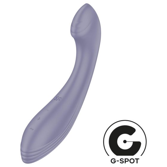 Satisfyer G-Force - akumulátorový, vodotěsný G-bod vibrátor (fialový)