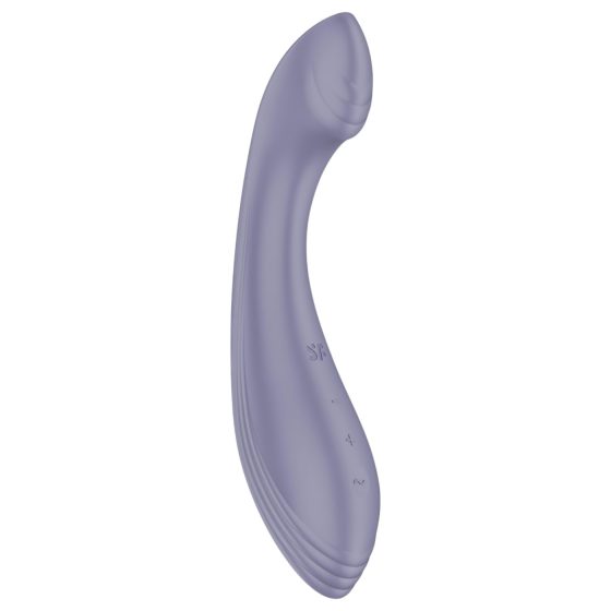Satisfyer G-Force - akumulátorový, vodotěsný G-bod vibrátor (fialový)