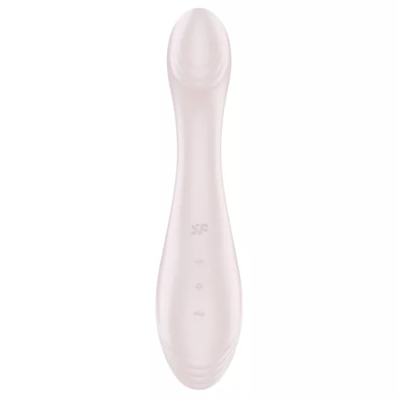 Satisfyer G-Force - akumulátorový, vodotěsný vibrátor na bod G (béžový)
